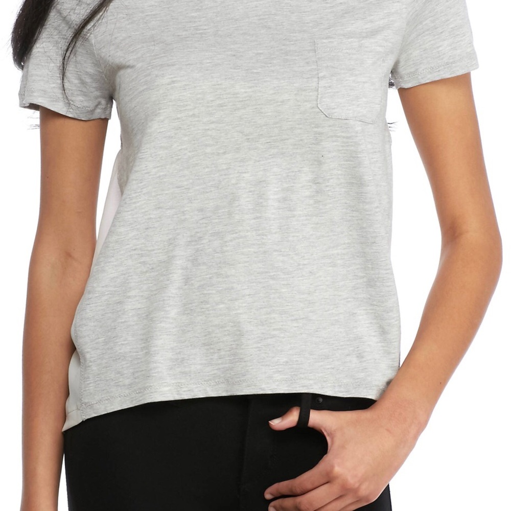French Connection “Hopper” cropped tshirt